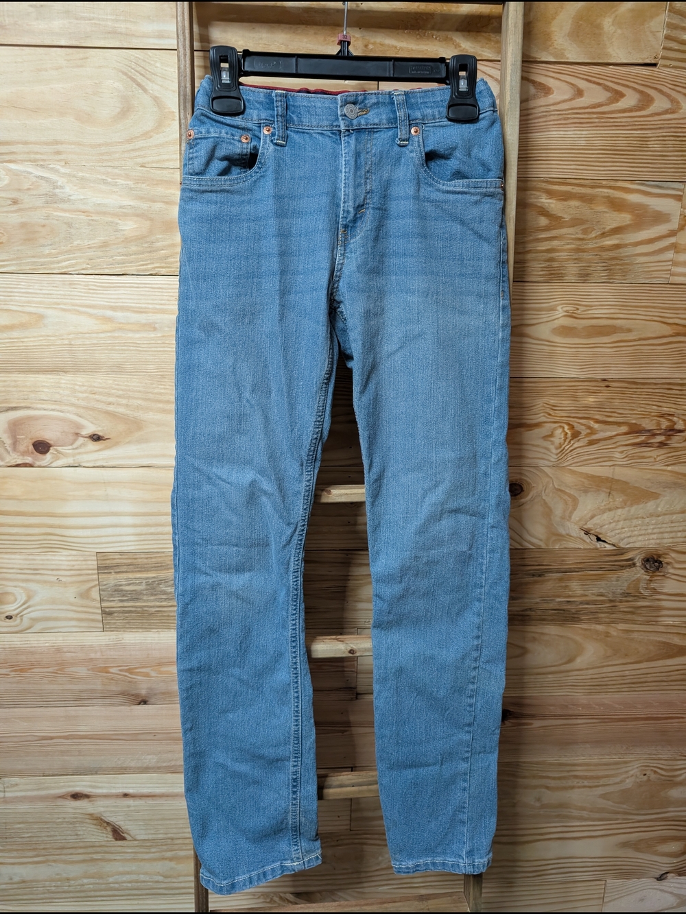 Levi's Kids Light Blue Straight-Leg Jeans Size 16